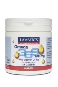 Lamberts Visolie Omega 3 6 9 (120 Capsules)