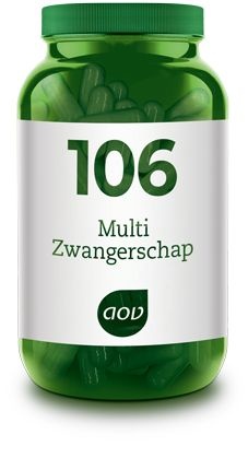 AOV 106 Multi zwangerschap (60 Vegetarische capsules)