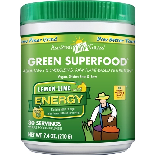 Amazing Grass Green superfood energy lemon & lime (210 Gram)