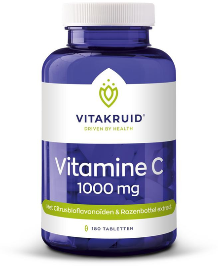 Vitakruid Vitamine C 1000 mg (180 Tabletten)