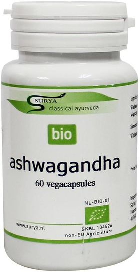 Surya Aswagandha bio (60 Capsules)