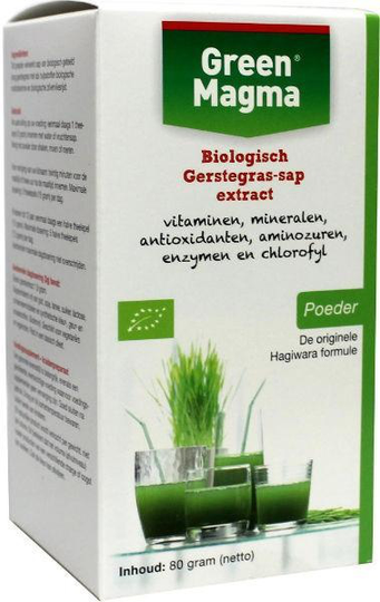 Green Magma Green magma poeder bio (80 Gram)