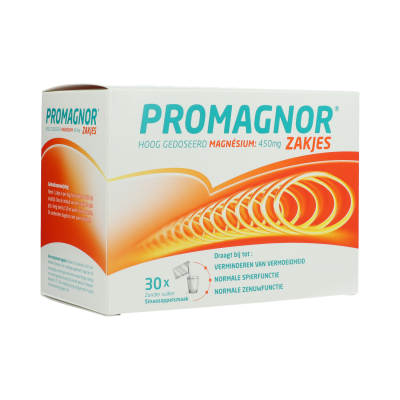 Promagnor Magnesium 450 mg | 30 zakjes