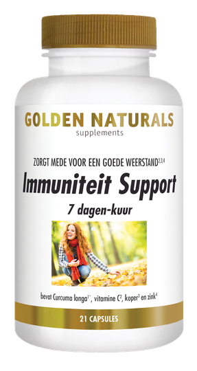 Golden Naturals Immuniteit Support 7 dagen-kuur