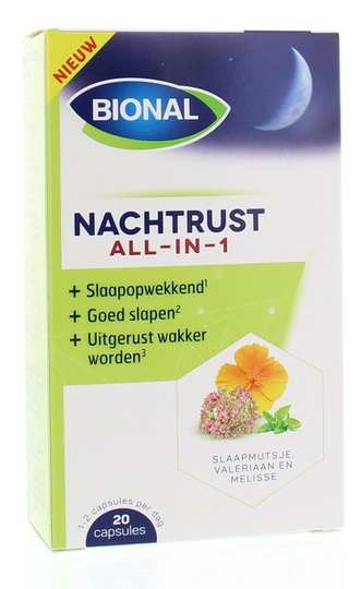 Bional Nachtrust all-in-1 (20 Capsules)