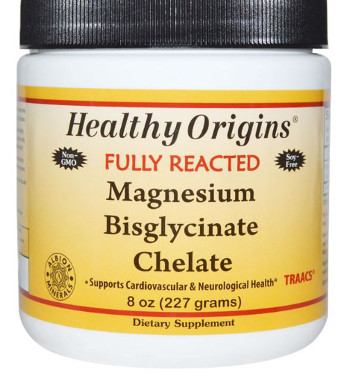 Magnesium Bisglycinate Chelate - (227 g) - Healthy Origins