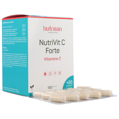 Nutrisan NutriVit C Forte | 120 capsules PROMO