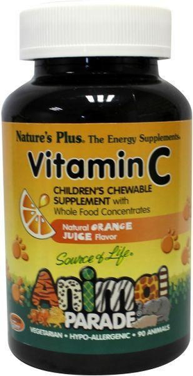 Natures Plus Animal parade vitamine C (90 Tabletten)