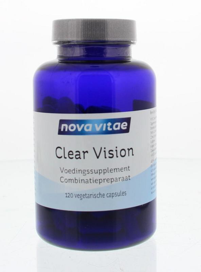 Nova Vitae Clear vision oogformule (120 Vegetarische capsules)