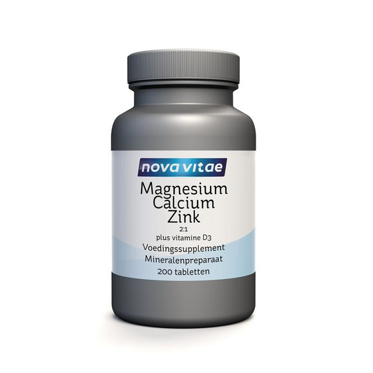 Nova Vitae Magnesium calcium 2:1 zink D3