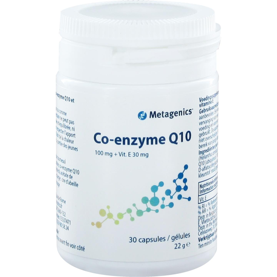 Co-enzym Q10 100 mg + Vit. E 30 mg