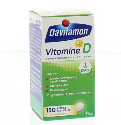 Davitamon D kind smelttablet (150 Tabletten)