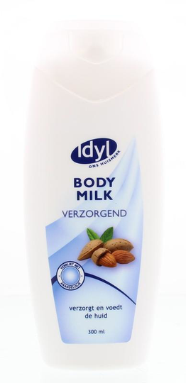 Idyl Bodymilk verzorgend amandel (300 Milliliter)