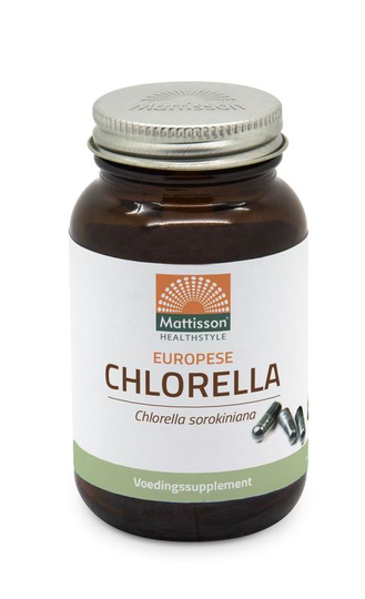 Europese chlorella capsules 775 mg