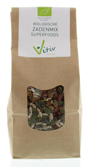 Vitiv Zadenmix superfoods bio (500 Gram)