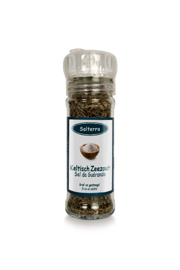 Salterra Keltisch zeezout grof droog strooimolen (70 Gram)