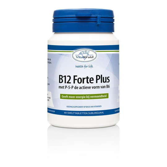 Vitakruid B12 Forte plus 3000 mcg met P-5-P (60 Tabletten)
