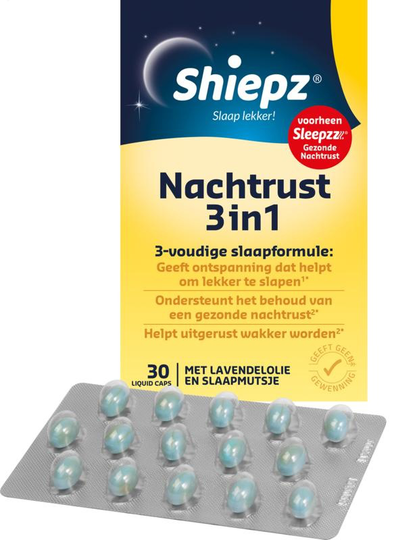 Shiepz Nachtrust 3 in 1 (30 Stuks)