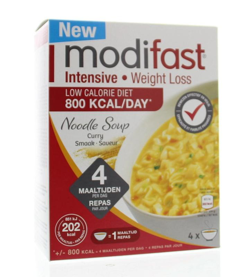 Modifast Intensive soep curry noodles (220 Gram)