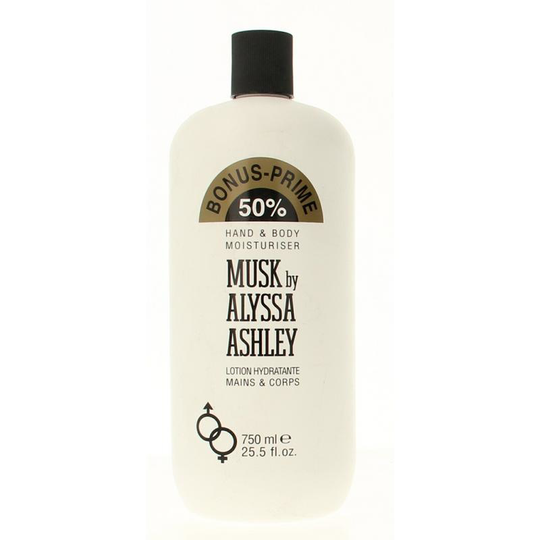 Alyssa Ashley Musk hand & bodylotion (750 Milliliter)