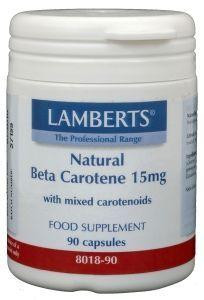 Lamberts Vitamine A 15 mg natuurlijke (beta caroteen)