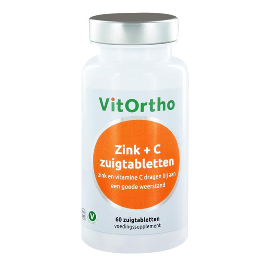 Zink + C zuigtabletten