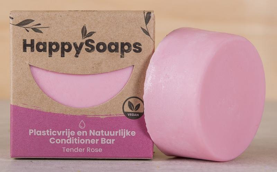 Happysoaps Conditioner bar tender rose (65 Gram)