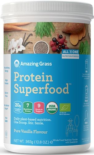 Amazing Grass Protein superfood pure vanille bio (363 Gram)