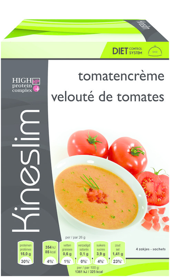 Kineslim Soep tomatencreme (4 Stuks)