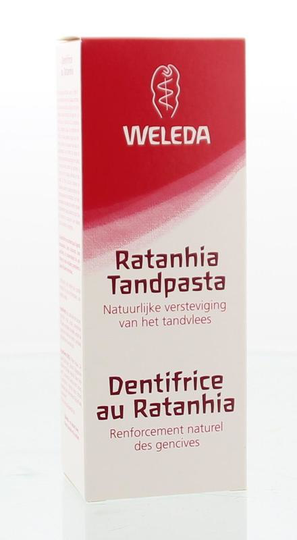 Weleda Ratanhia tandpasta (75 Milliliter)
