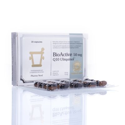 Pharma Nord BioActive Q10 Ubiquinol 50 mg | 20 capsules