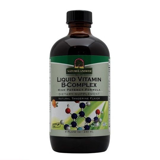 Natures Answer Vloeibaar Vitamine B-complex - Liquid Vitamin B (240 Milliliter)