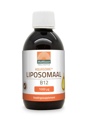 Mattisson Aquasome liposomaal vitamine B12 1000mcg (250 Milliliter)