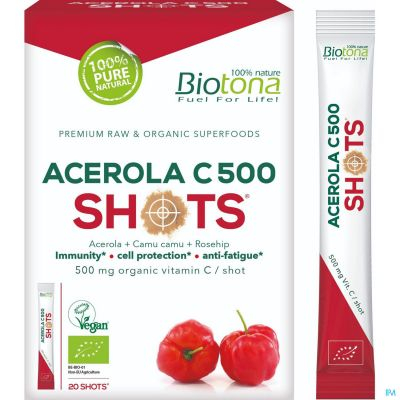 Biotona Acerola C500 Shots | 20 sticks