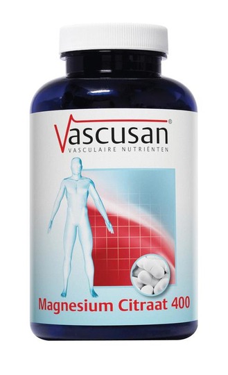 Vascusan Magnesium citraat 400 (200 Tabletten)
