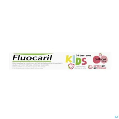 Fluocaril Kids 3 - 6 Jaar Aardbei | 50 ml