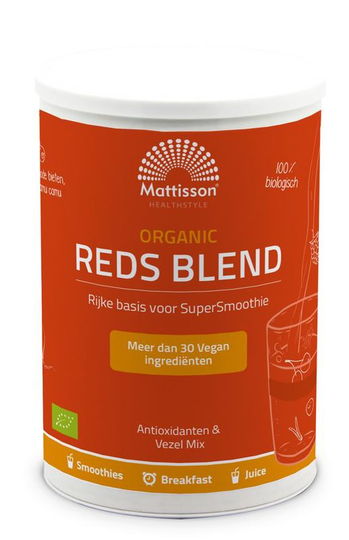 Mattisson Reds blend poeder organic (400 Gram)