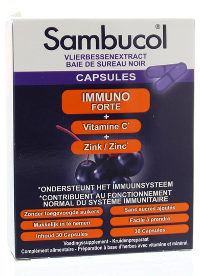 Sambucol Immuno forte (30 Capsules)