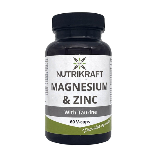 Nutrikraft - Magnesium/Zink Capsules 60 stuks