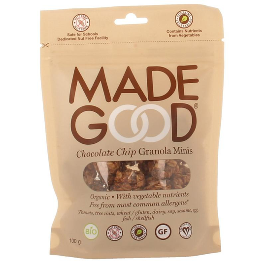 Made Good Granola minis chocolate chip bio (100 Gram)