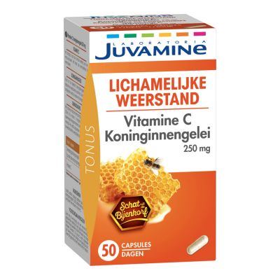 Juvamine Vitamine C Koninginnegelei 250 mg | 50 capsules