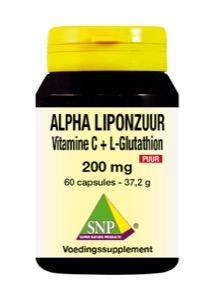 SNP Alpha liponzuur 200 mg puur (60 Capsules)