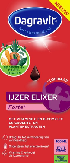 Dagravit IJzer elixer forte (300 Milliliter)