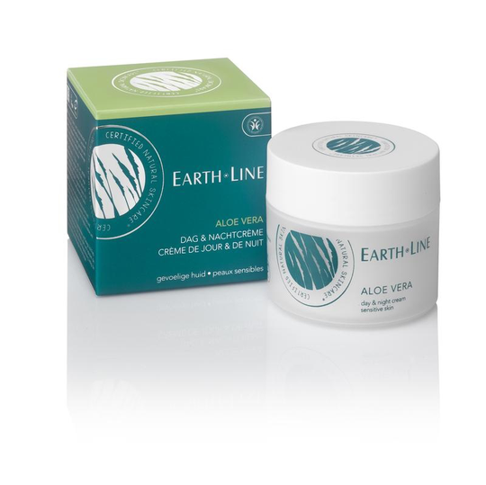 Earth-Line Aloe vera dag/nachtcreme (50 Milliliter)