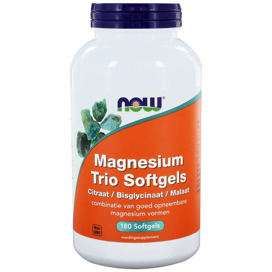 NOW Foods Magnesium Trio Softgels