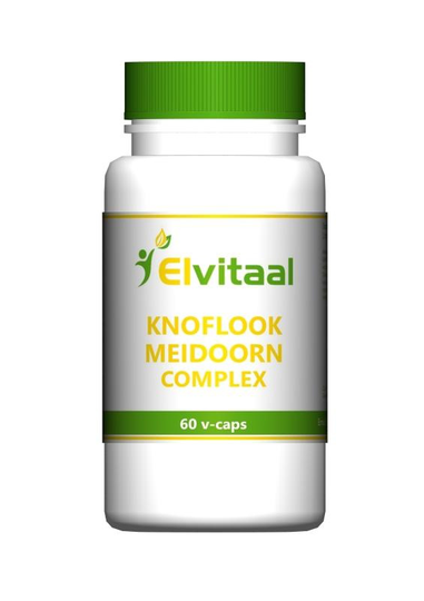 Elvitaal/elvitum Knoflook meidoorn complex (60 Capsules)