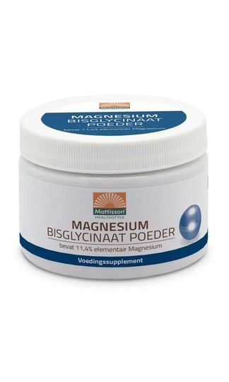 Magnesium bisglycinaat poeder 11.4% elem magnesium