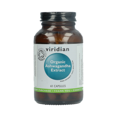 Viridian Organic Ashwagandha Extract | 60 capsules