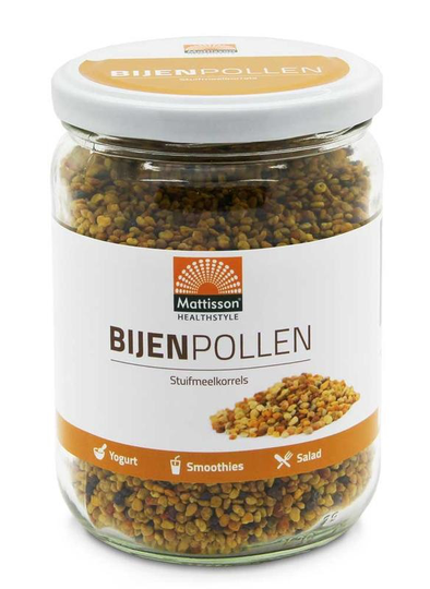 Mattisson Bijenpollen stuifmeelkorrels raw (300 Gram)