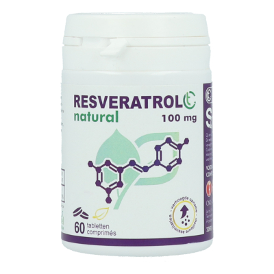 Soria Resveratrol CT Natural 100 mg | 60 tabletten